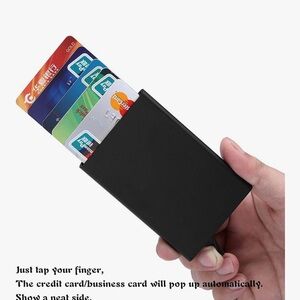 Pop Up Gold Card Holder x2